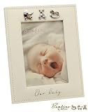 Bambino Baby Christening Gifts. Linen Fabric 