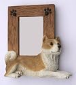 AKITA DOG Small Picture FRAME Photo Figurine SF01