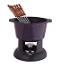 Dexam Chasseur Cast Iron Aubergine Fondue Set