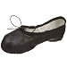 Capezio Women's Juliet Ballet Shoe,Black,8 M US