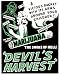 Marijuana "Devil's Harvest" Porcelain Magnet