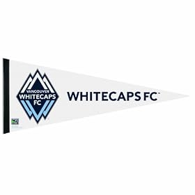 MLS Vancouver Whitecaps FC 12-by-30 Inch Premium Quality Pennant