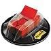 Post-it® Flags Desk Grip Dispenser, 1 Inch, Ideal For Contracts, Insurance Documents, Red Arrow, 200 Flags per Pack