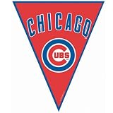 Lets Party By Amscan Chicago Cubs Baseball Pennant Banner