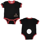 MLB Houston Astros Baby / Infant One-Piece Bodysuit / Romper / Onesie - Black & Red (Size: 3/6)