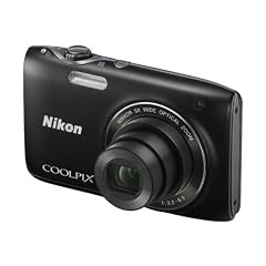 Nikon Coolpix S3100 Digitalkamera (14 Megapixel, 5-fach opt. Zoom, 6,7 cm (2,7 Zoll) Display, HD Videofunktion) schwarz