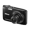 Nikon Coolpix S3100 Digitalkamera (14 Megapixel, 5-fach opt. Zoom, 6,7 cm (2,7 Zoll) Display, HD Videofunktion) schwarz