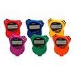 Oslo 6 Pack Assortment Dual Stopwatch/Countdown Timer