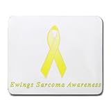 Ewings Sarcoma Awareness Ribbon Mouse Pad