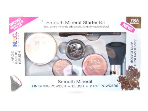 N.Y.C. Smooth Mineral Starter Kit, 756A Basic Brown