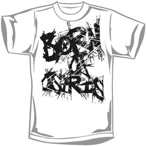 Born of Osiris Graffiti On White T-shirt