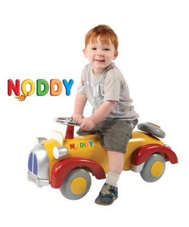 Childrens Toyshop  Third Party New : Noddy Speedster - Foot to Floor Ride On