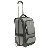 Sharper Image Airtek Rolling Upright Luggage - Gray/ Black (21')
