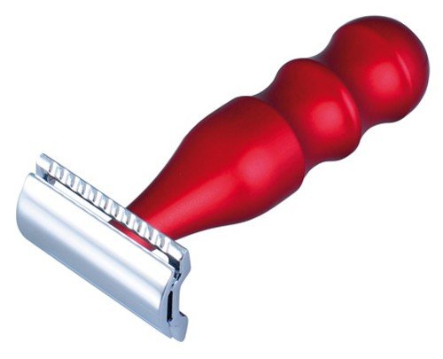Merkur Chunky Red Handle Safety Razor