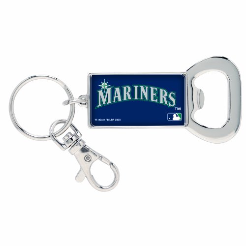 MLB Seattle Mariners Bottle Opener Key Ring