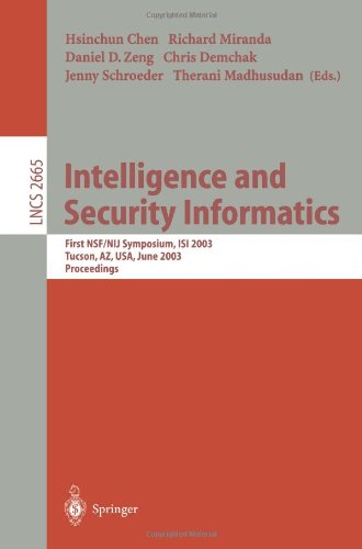 Intelligence and Security Informatics 354040189X pdf