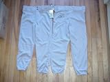 2-pk Reebok Premium Baseball Pants Gray Grey Youth L Large