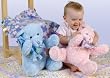 Mary Meyer Blue Bear with Taggies Blanket