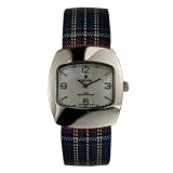Croton Ladies Plaid Cuff Quartz Watch #CR207503BUMP by Croton