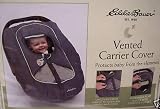 Eddie Bauer Vented Carrier Cover Pink & Brown fits strollers, carriers & car seats eddie bauer car seats