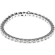 18K White Gold Diamond Tennis Bracelet - 9.00 Ct.