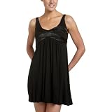 Rampage Women's Solid Jersey Knit Dress,Black,Medium