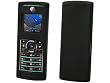 BLACK SILICONE SOFT RUBBER JELLY CASE COVER for NEXTEL/BOOST MOBILE MOTOROLA i425 - RETAIL PACKAGING