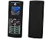 BLACK SILICONE SOFT RUBBER JELLY CASE COVER for NEXTEL/BOOST MOBILE MOTOROLA i425 - RETAIL PACKAGING