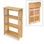 Winsome Beechwood Mission 4 - Tier Foldable Shelf