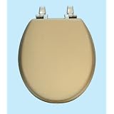 Buy Centoco HPS20-106-A Soft Vinyl Round Toilet Seat, Almond by Centoco