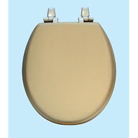 Buy Centoco HPS20-106-A Soft Vinyl Round Toilet Seat, Almond by Centoco now!
