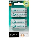SONY 充電式ニッケル水素電池単3形(4本パック)サイクルエナジーシルバー NH-AA-4BR