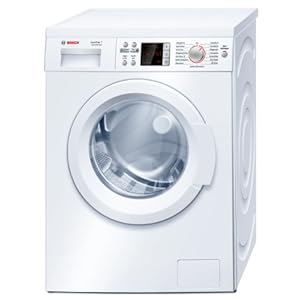 Bosch WAQ28441 Waschmaschine Frontlader Avantixx 7 / A+++ B / 1400 UpM / 7 kg / Weiß / VarioPerfect / Sportswear-Programm / EcoTopTen