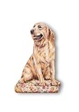 UPC 049182000033 product image for Stupell Home Golden Retriever Decorative Dog Door Stop | upcitemdb.com