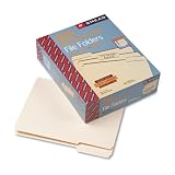 Smead Folder, Letter, 11 Point, 1/3 Cut Tab, Manila, 100 Per Box (10334)