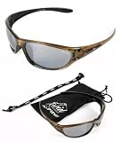 Falera Sport and Ski Sunglasses, with Vented Lenses - Ideal for Tennis, Running and as alternative Ladies Ski Goggles