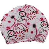 Spa Sister Bouffant Shower Cap, Belleza Print.