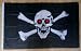 Pirate Jolly Roger Red Eyes Large Flag - 5' x 3'._s-1