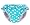 Turquoise Dots with Frills