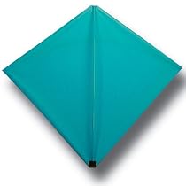 Into The Wind Aqua Classic Hata Diamond Kite Made in the USA