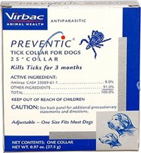 Preventic Tick Collar for Dogs - 18''