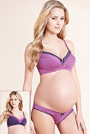 2 Pack Maternity Assorted Nursing B H Bras with Modal