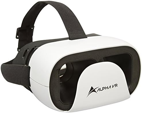 Alpha VR Virtual Reality Headset, White