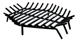 Uniflame 30 Inch Hex Shape Bar Grate for Outdoor Fireplaces
