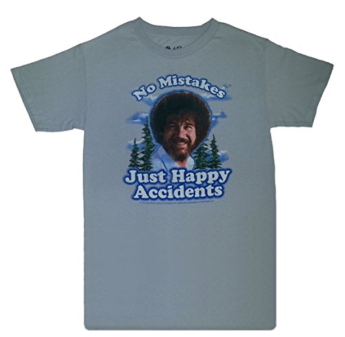 Bob Ross Inc Men's Happy Accidents T-Shirt