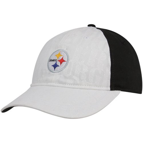 NFL Women's Fan Gear Team Color Slouch Adjustable Hat - EQ57W (Pittsburgh Steelers, One Size Fits All)