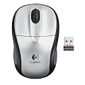 Logitech M305 optische Notebook Maus schurlos silber