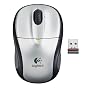 Logitech M305 optische Notebook Maus schurlos silber