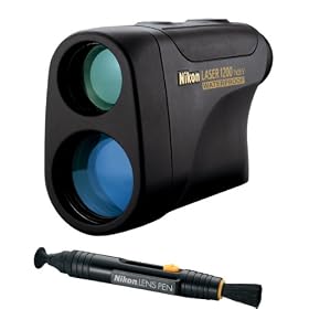 Nikon NKN8358KIT Monarch Gold Laser 1200 Rangefinder and Lens Pen Pro Cleaning Kit