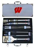 Wisconsin Badgers 8 Piece Barbeque Tool Set w/ Case